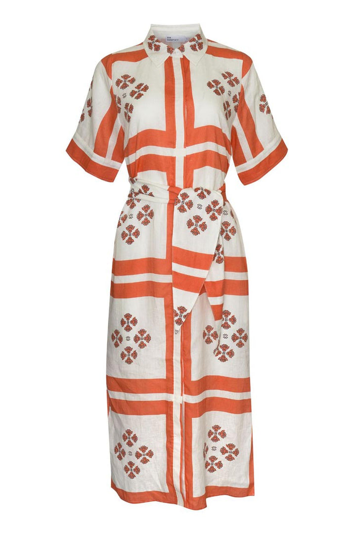 Globe Dress in Tamarillo Scarf