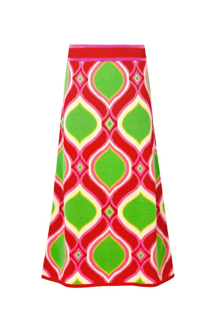 Glow Getter Skirt in Pink Lime | FINAL SALE