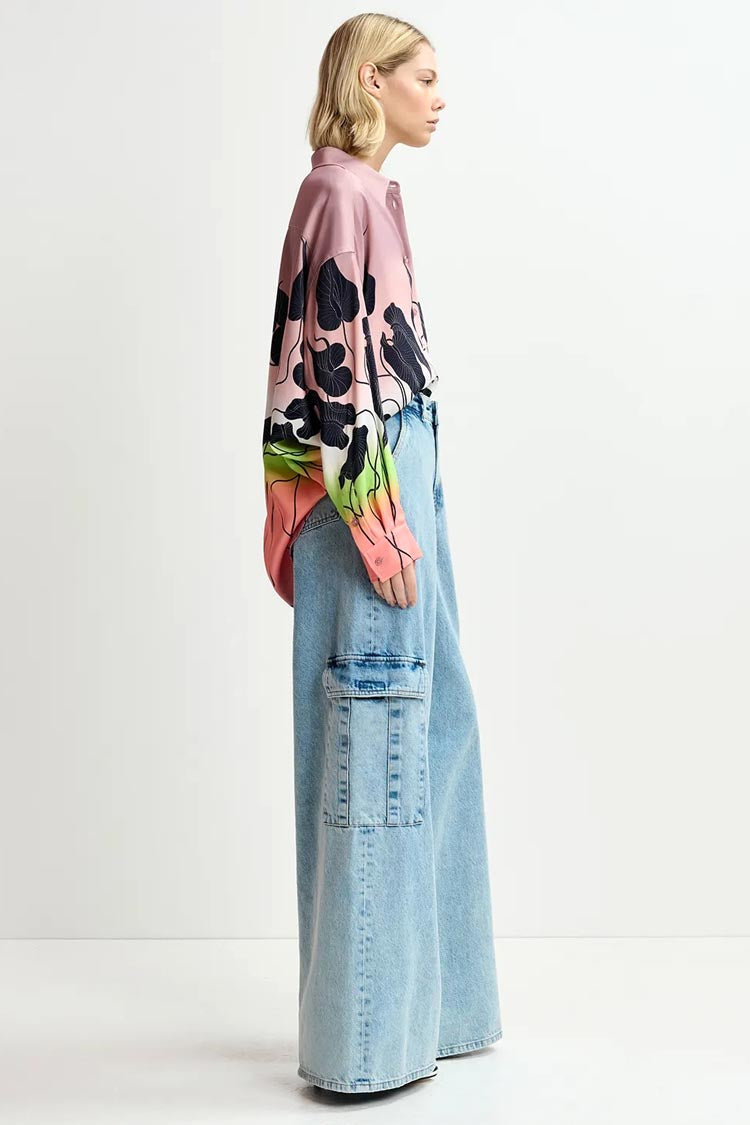 Gnome Wide Leg Cargo Jeans