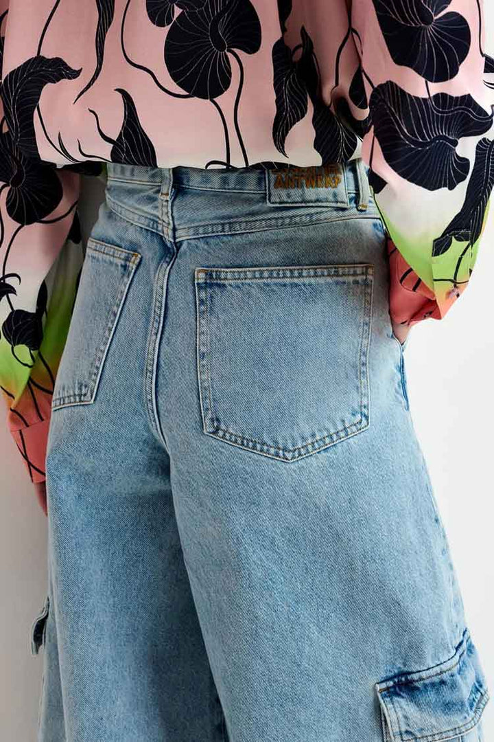 Gnome Wide Leg Cargo Jeans