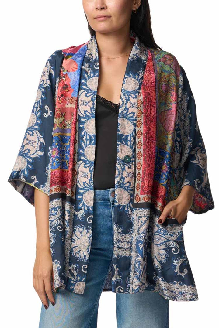Grand Canel Reversible Emilia Kimono