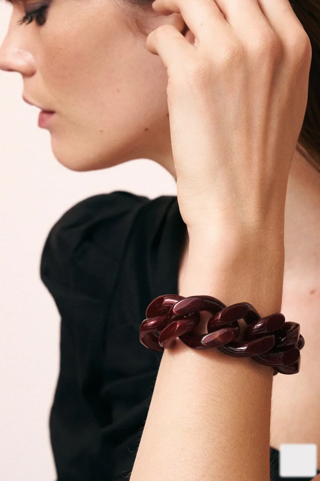 Great Bracelet in Bordeaux Marble