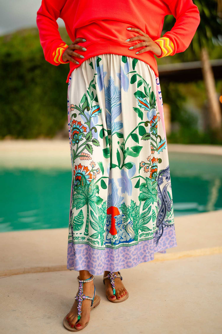 Green Garden Skirt