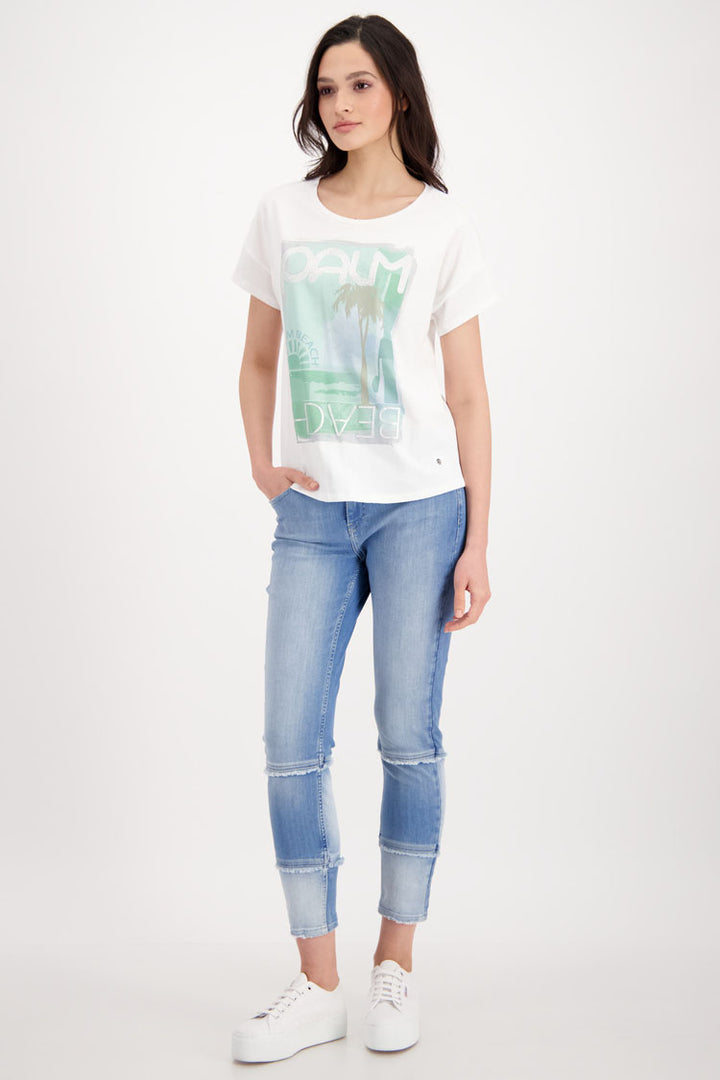 Mint Palm Tree Front T-shirt