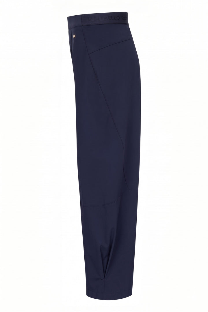 Hale 7/8 Jersey Pant in Navy Blue