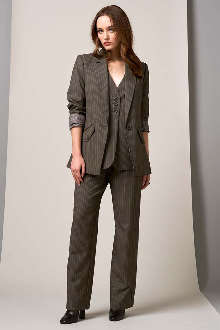 Halstead Pant in Cypress Green