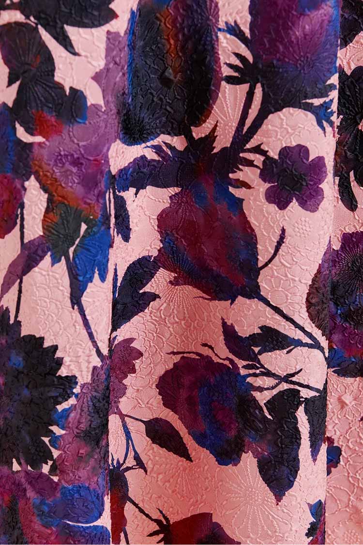 Harbour Jacquard Midi Skirt