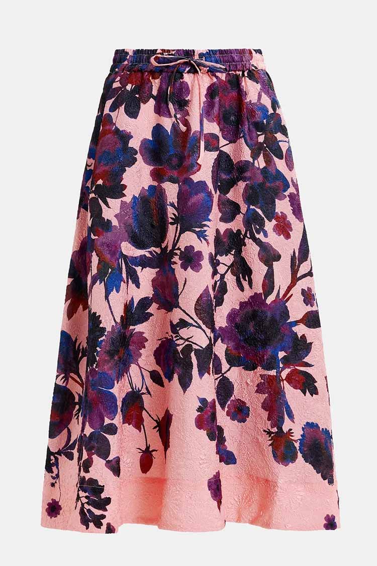 Harbour Jacquard Midi Skirt