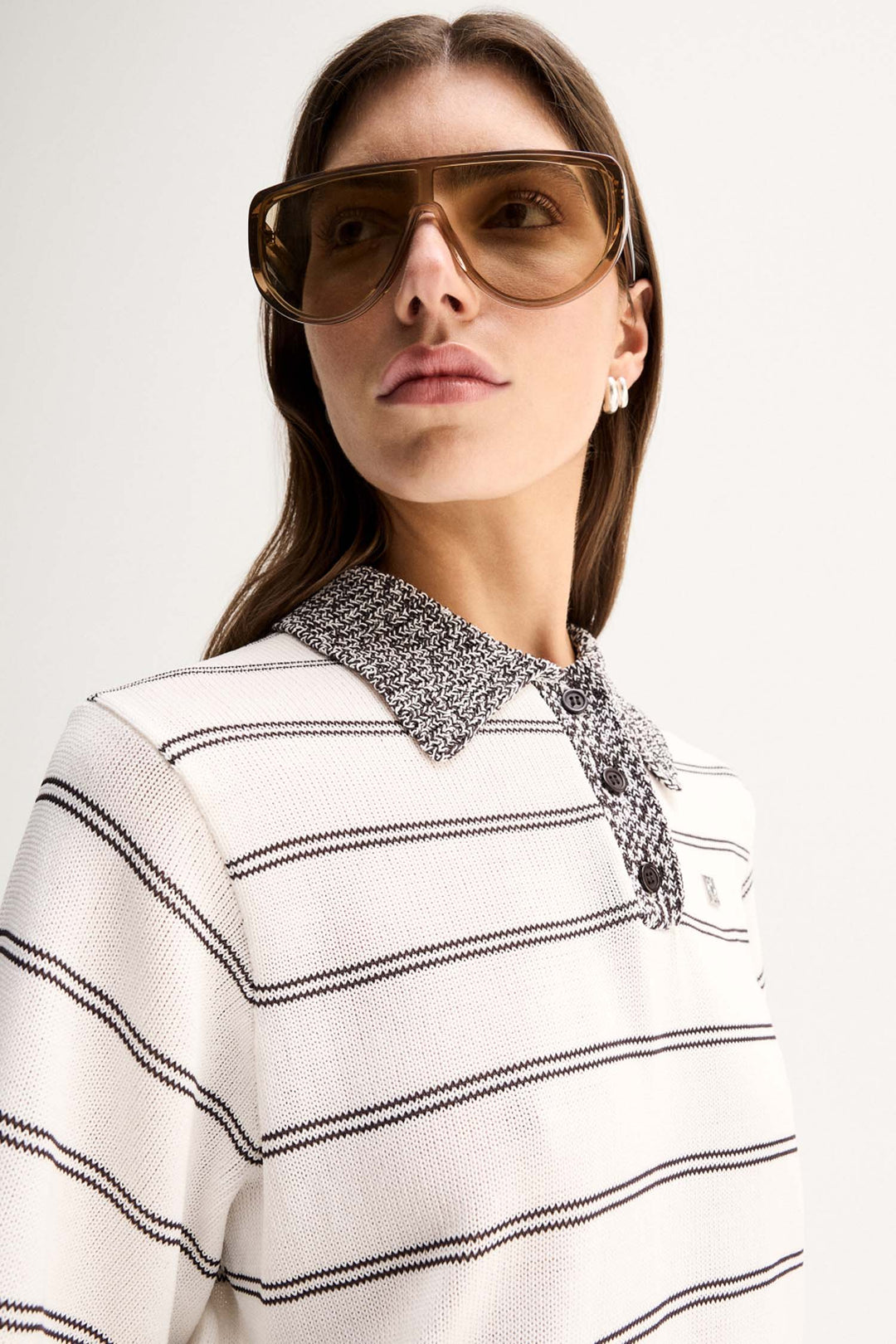 Harley Knit Tee in White