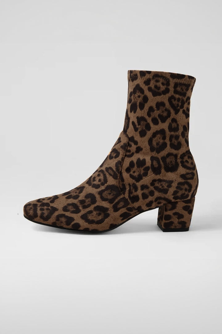 Hartful Boot in Taupe Leopard