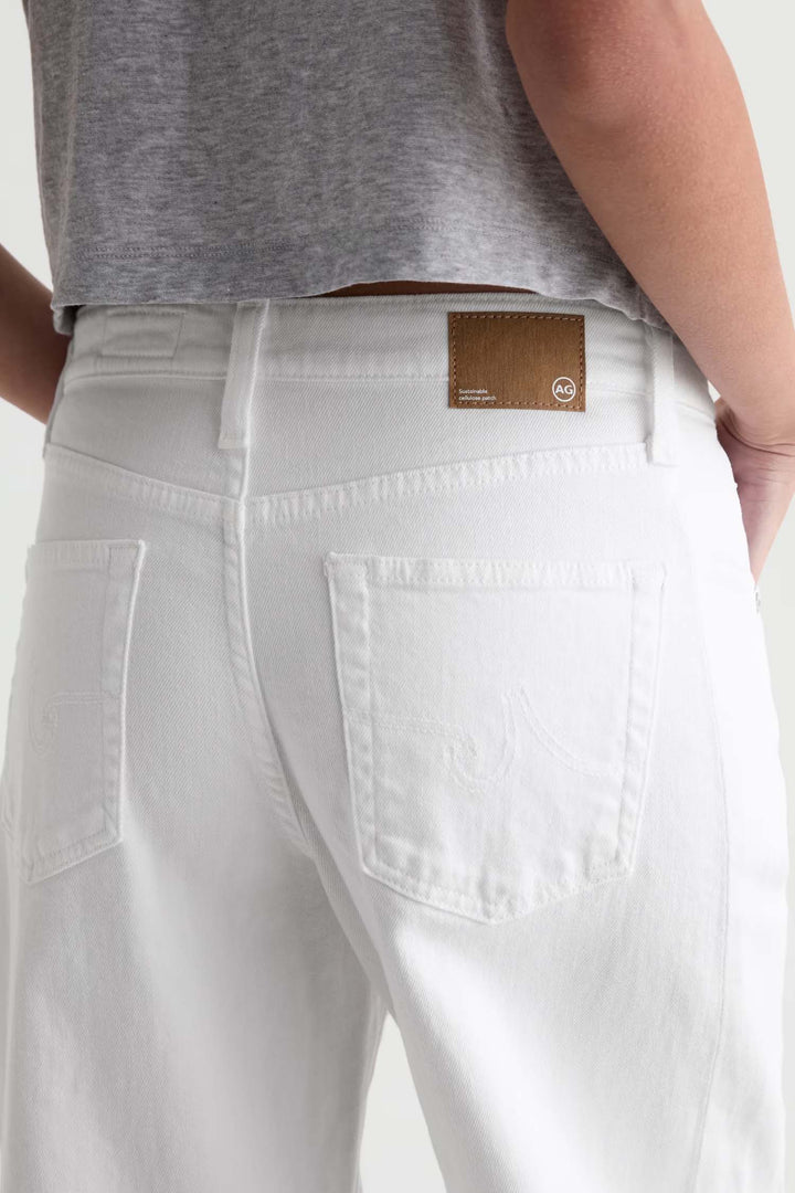Hattie Crop Jean in Gallery White