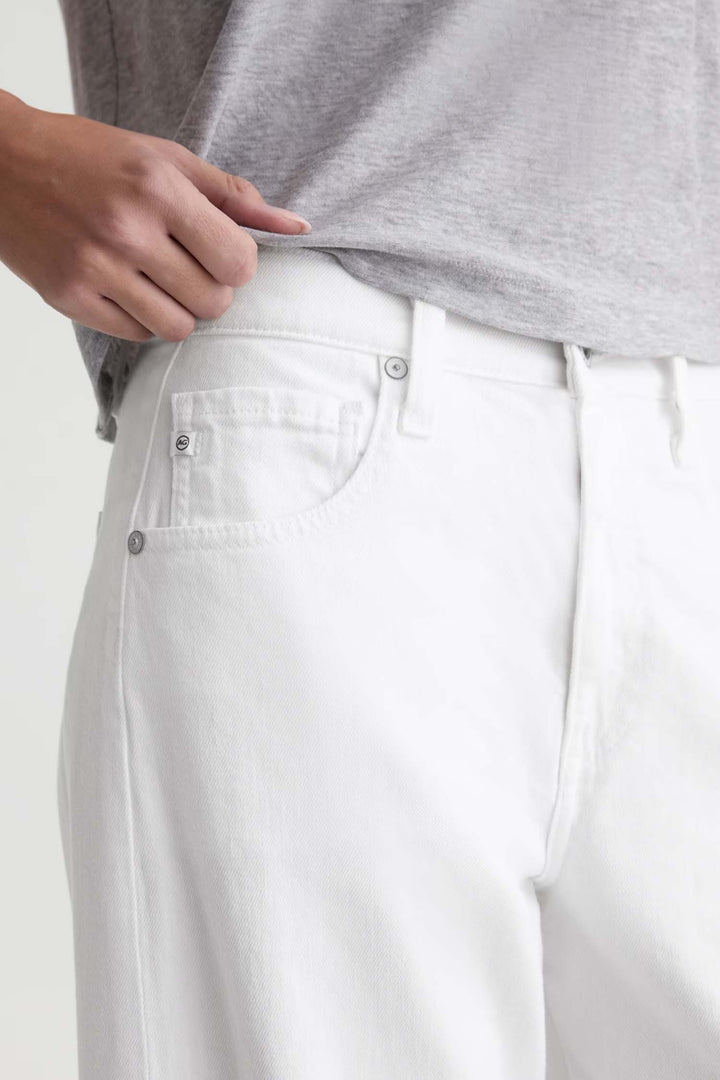 Hattie Crop Jean in Gallery White