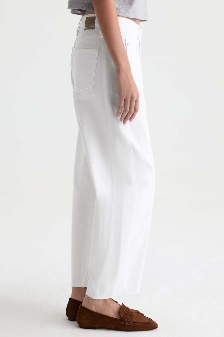 Hattie Crop Jean in Gallery White