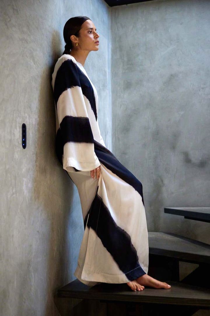 Heidi Dress in Nero Milk | FINAL SALE