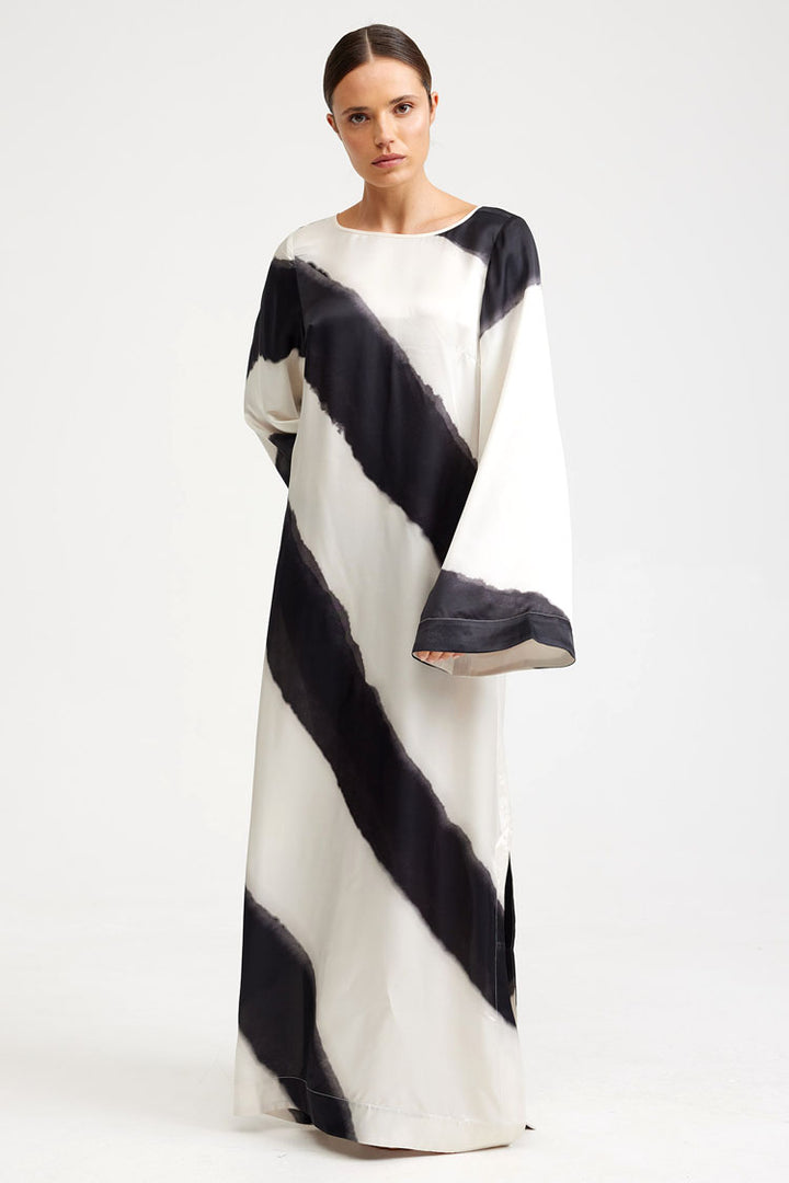 Heidi Dress in Nero Milk | FINAL SALE