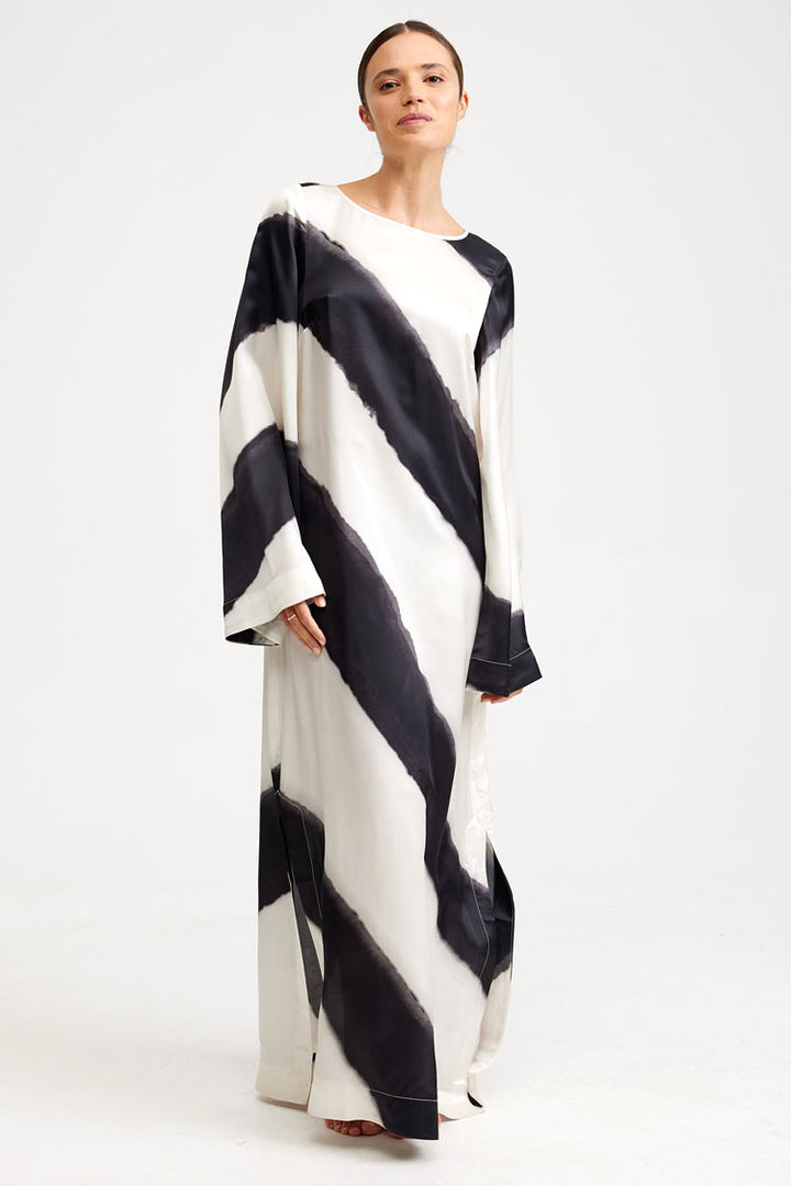 Heidi Dress in Nero Milk | FINAL SALE