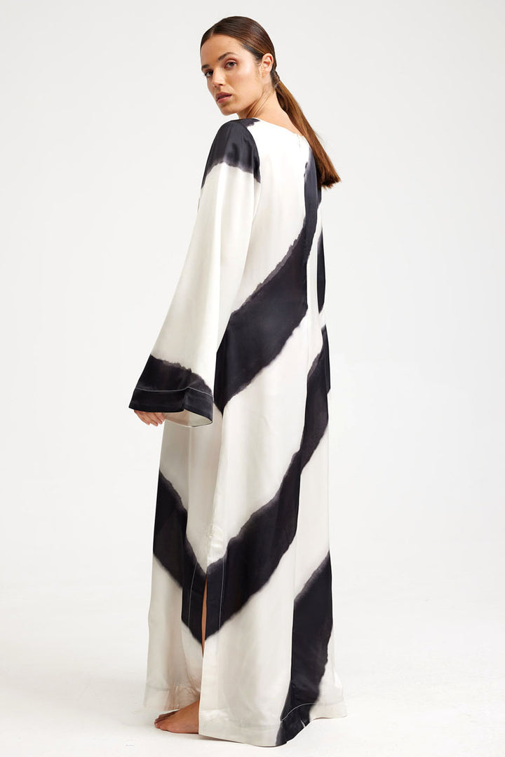 Heidi Dress in Nero Milk | FINAL SALE