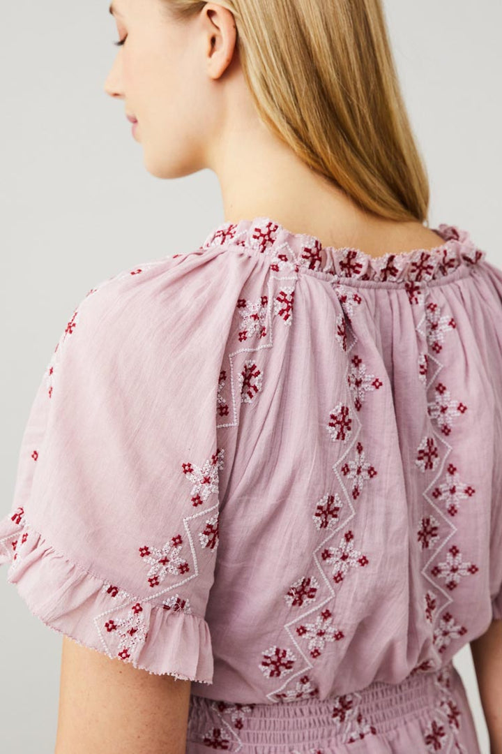 Helen Dress in Lilac Smoke