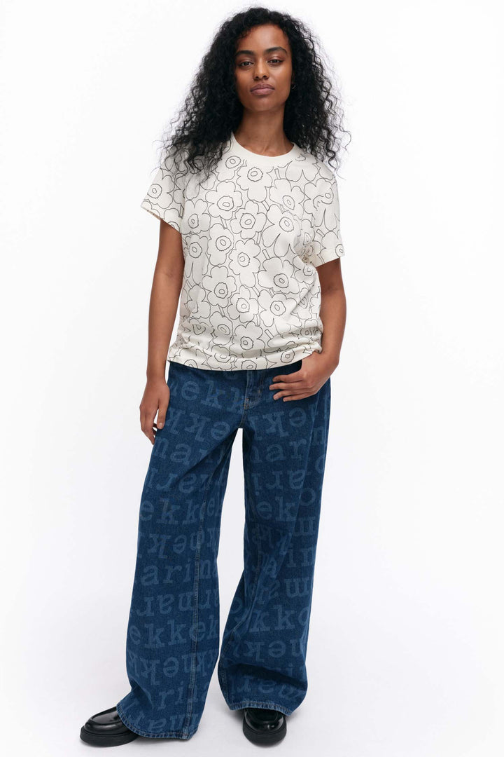 Heleys Piirto Unikko White T-shirt