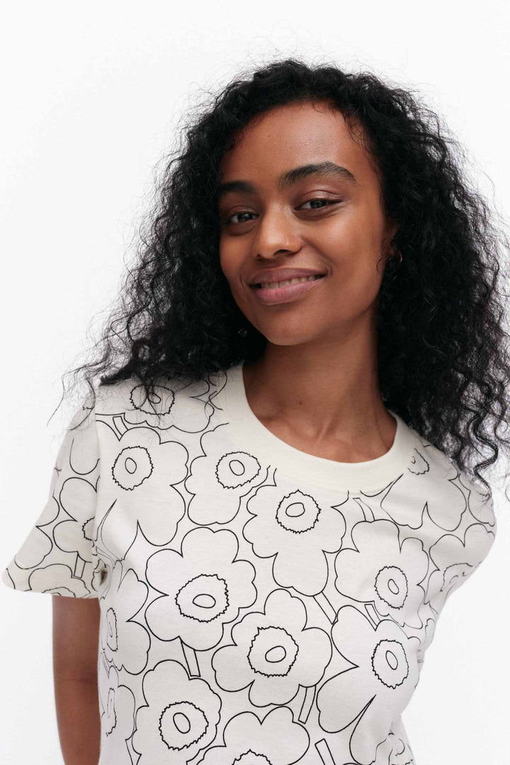 Heleys Piirto Unikko White T-shirt