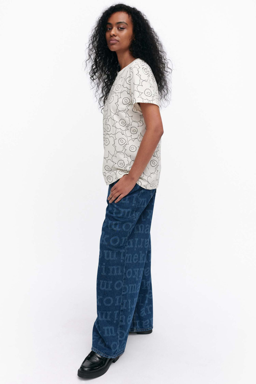 Heleys Piirto Unikko White T-shirt