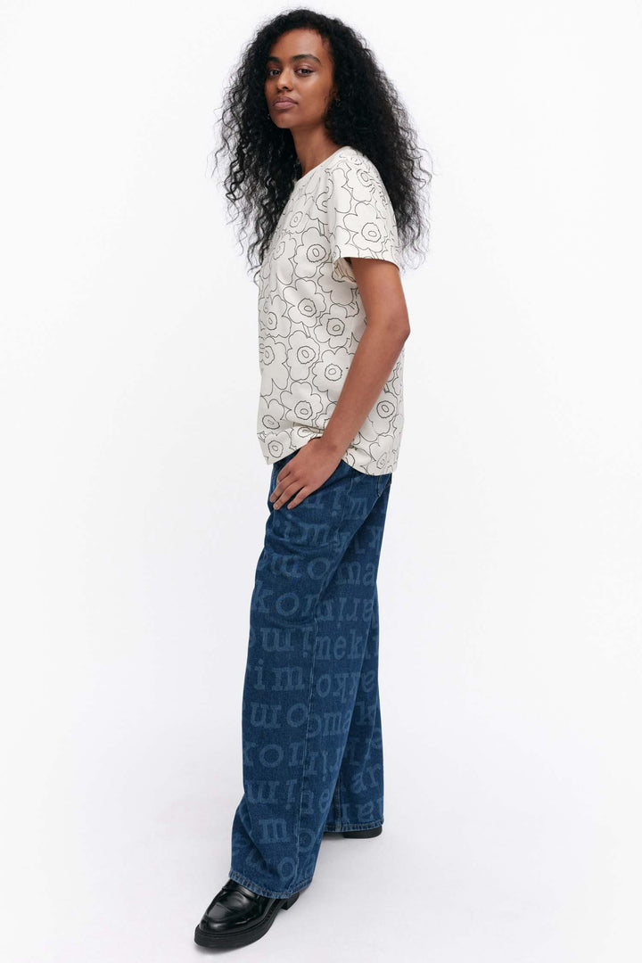 Heleys Piirto Unikko White T-shirt