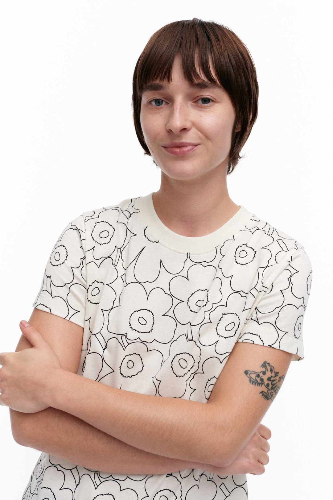 Heleys Piirto Unikko White T-shirt