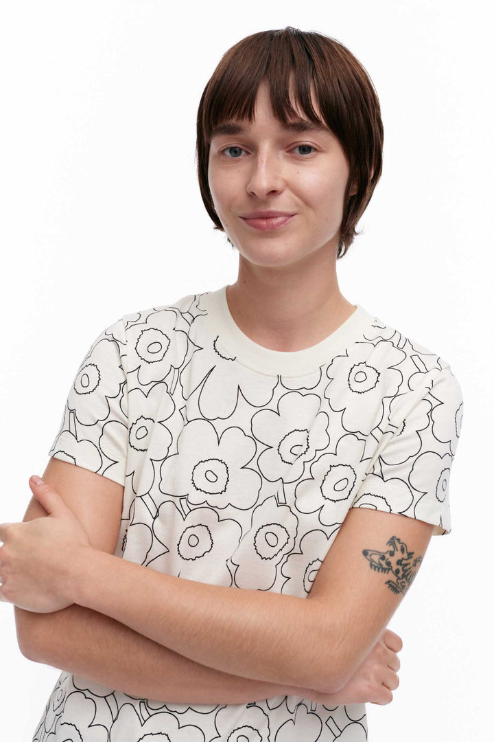 Heleys Piirto Unikko White T-shirt