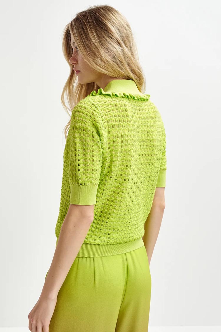 Hemirates Polo w Ruffles and Rhinestones