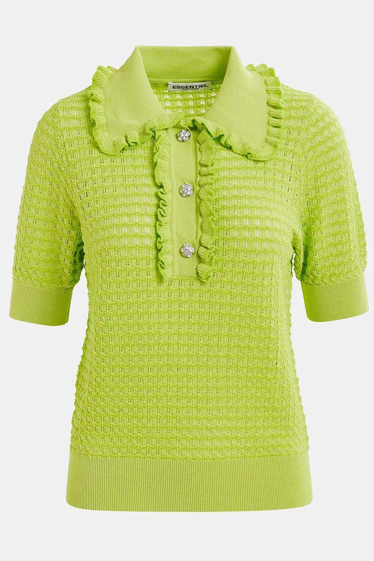 Hemirates Polo w Ruffles and Rhinestones
