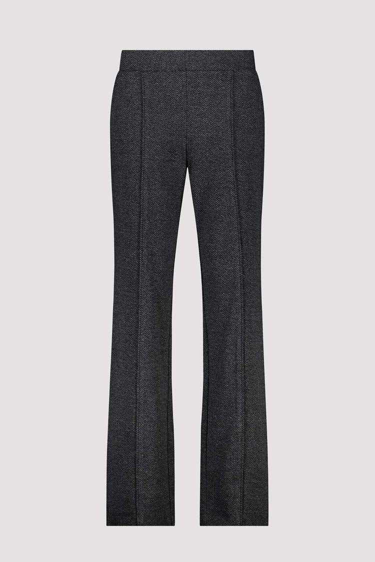 Herringbone Knit Wide Leg Pant