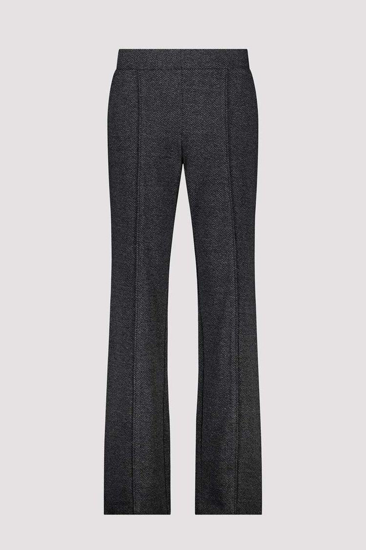 Herringbone Knit Wide Leg Pant