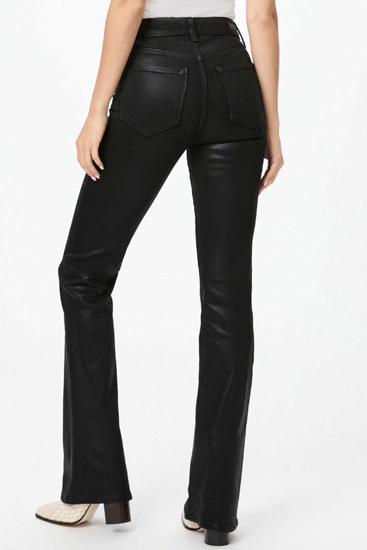 High Rise Laurel Canyon Jeans - Black Fog Luxe