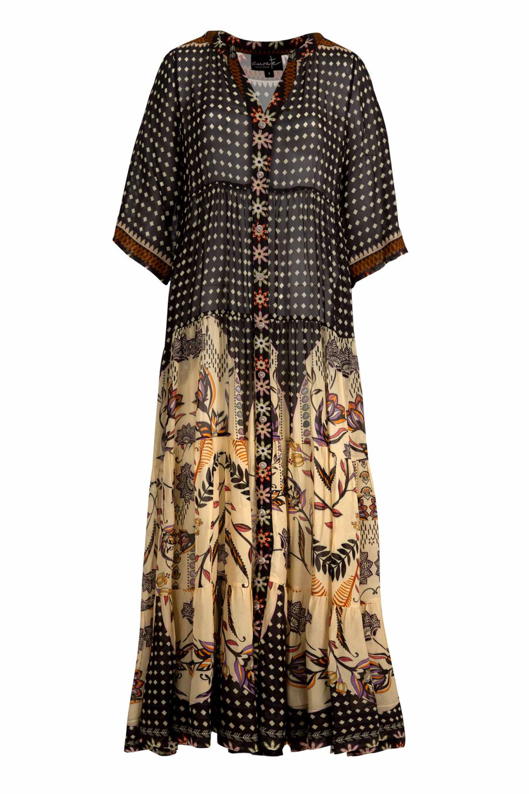 High and Rising Dress in Border Spot