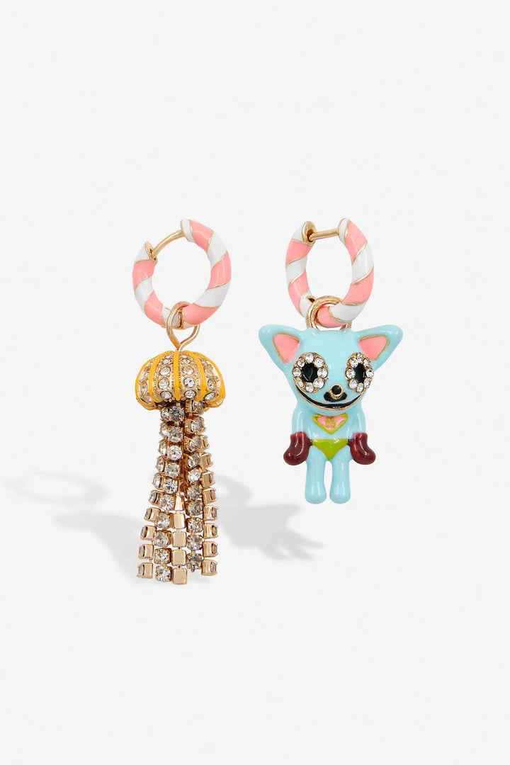 Hiris Hoop Earrings - Cat & Jellyfish