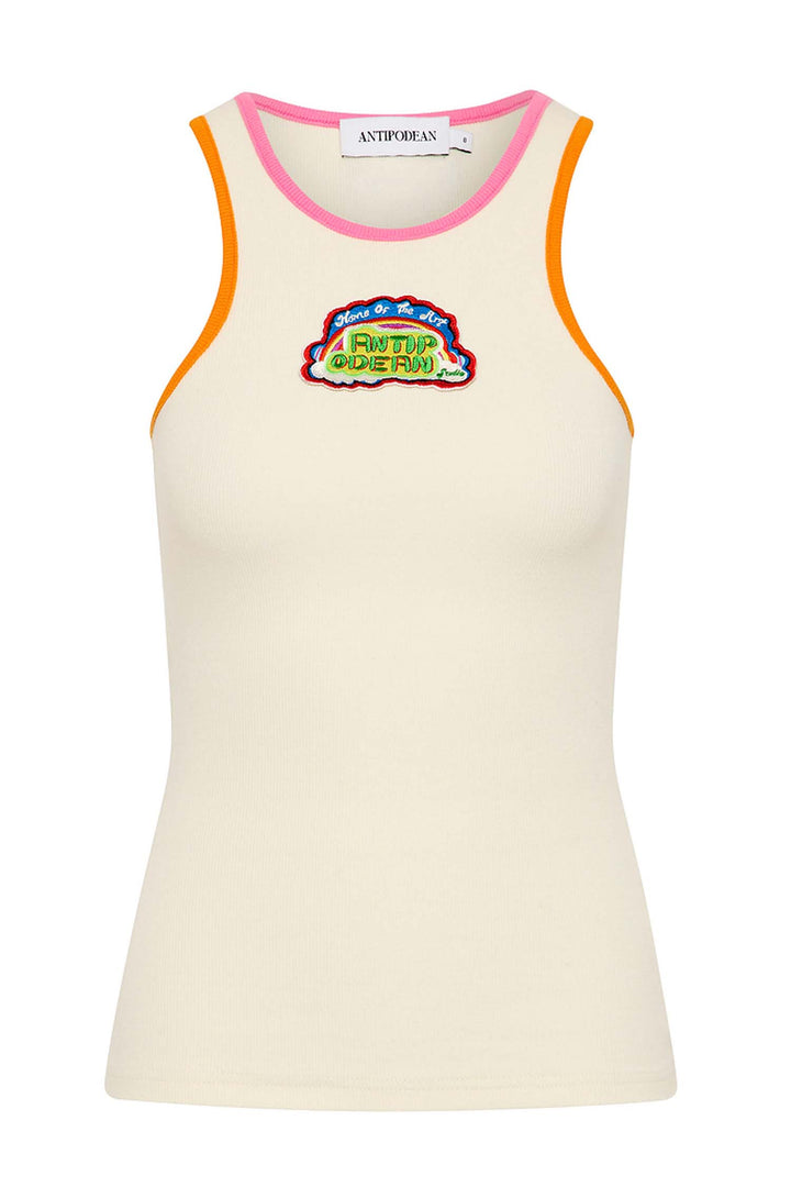 Home of the Art Ribbed Tank