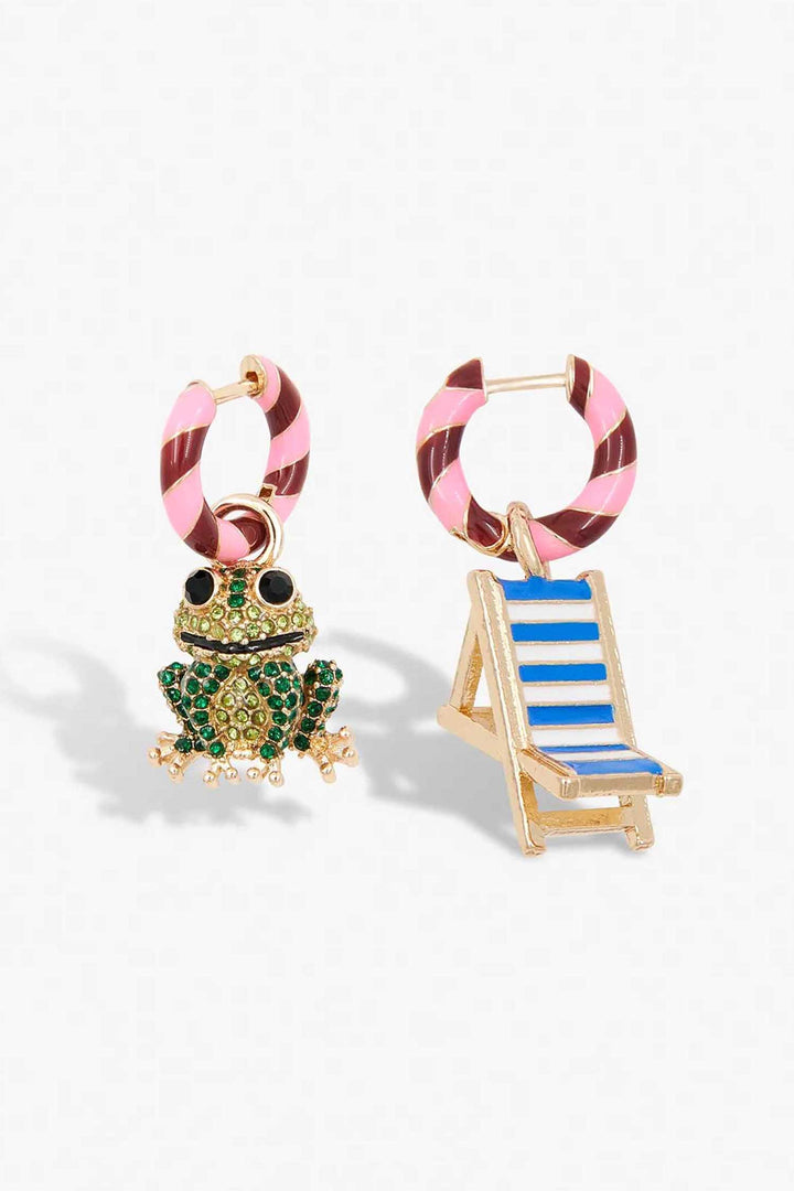 Horry Hoop Earrings - Frog & Chair