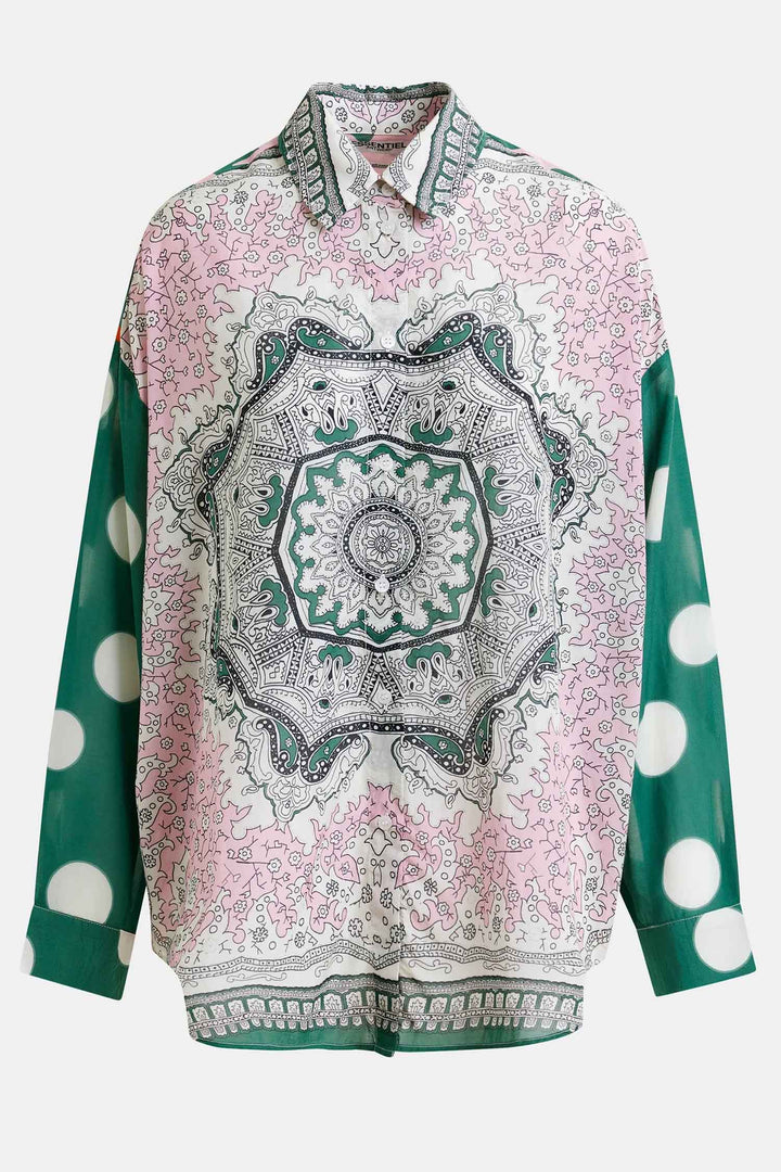 Houisiana Multicolor Printed Shirt