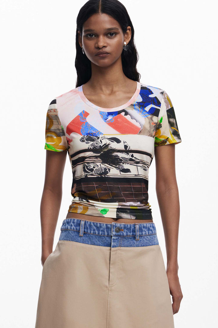 Hybrid Long Flared Skirt