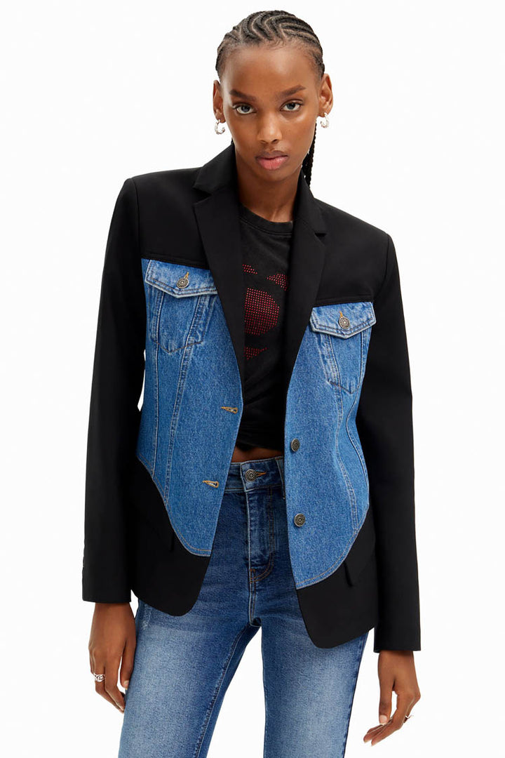 Hybrid Trucker Denim Blazer | FINAL SALE