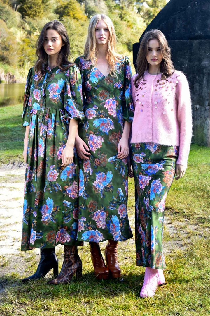 I Might Be Biased Dress in Green