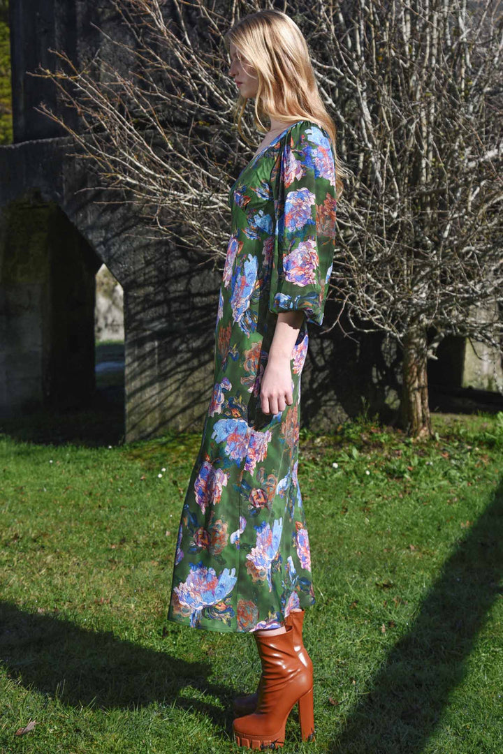 I Might Be Biased Dress in Green