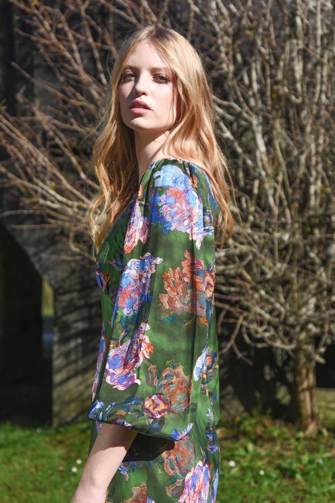 I Might Be Biased Dress in Green