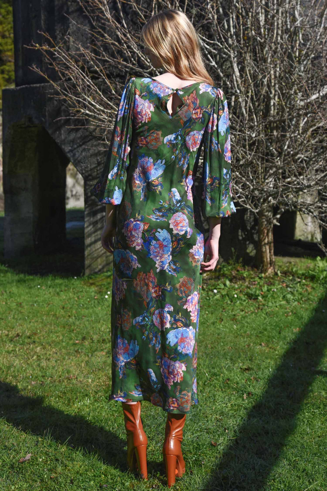 I Might Be Biased Dress in Green