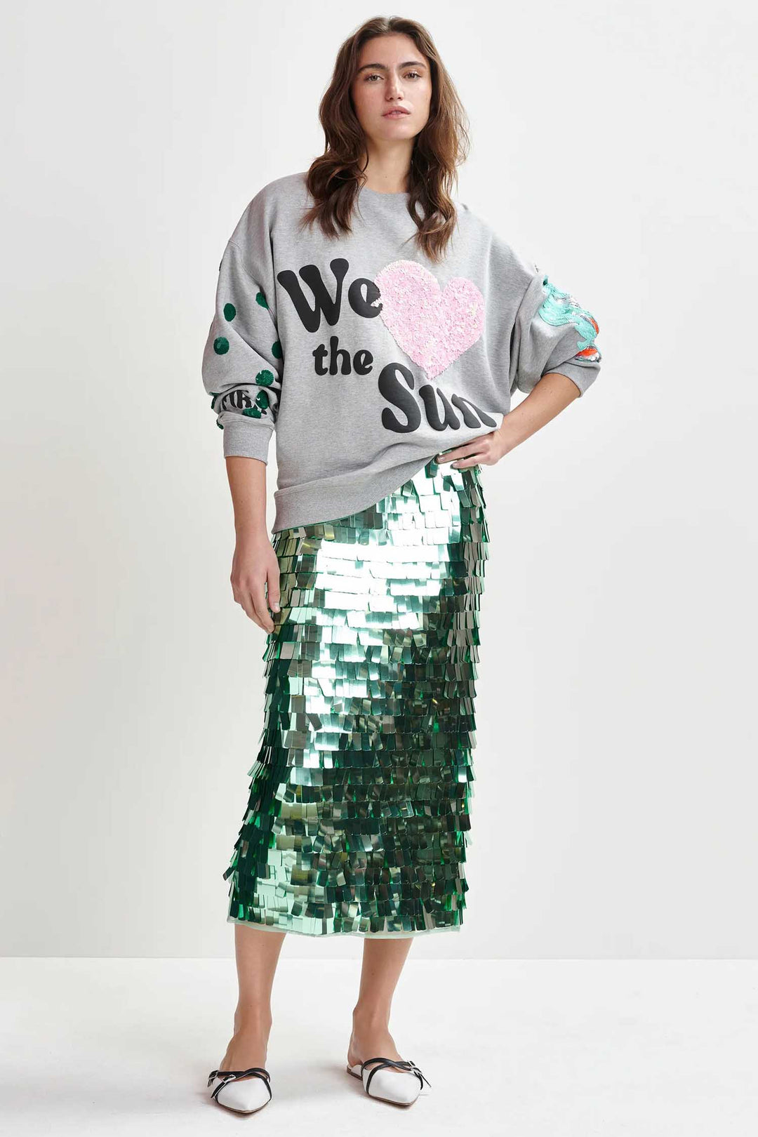 Ihexperience Sweatshirt w Sequins