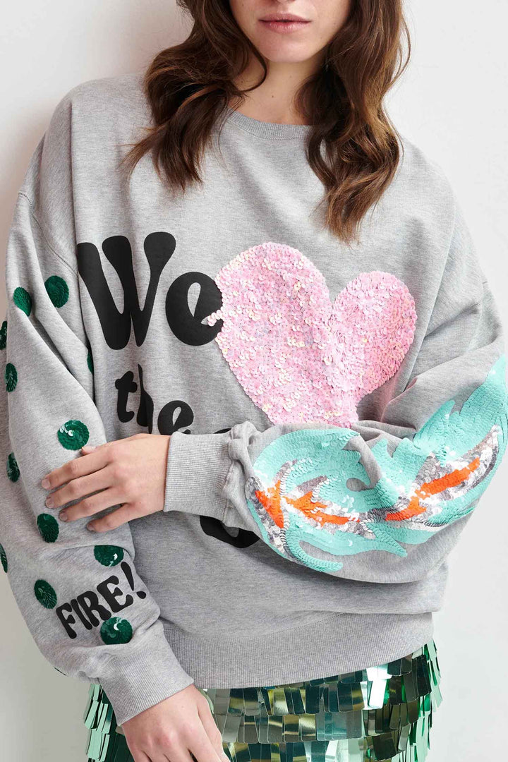 Ihexperience Sweatshirt w Sequins