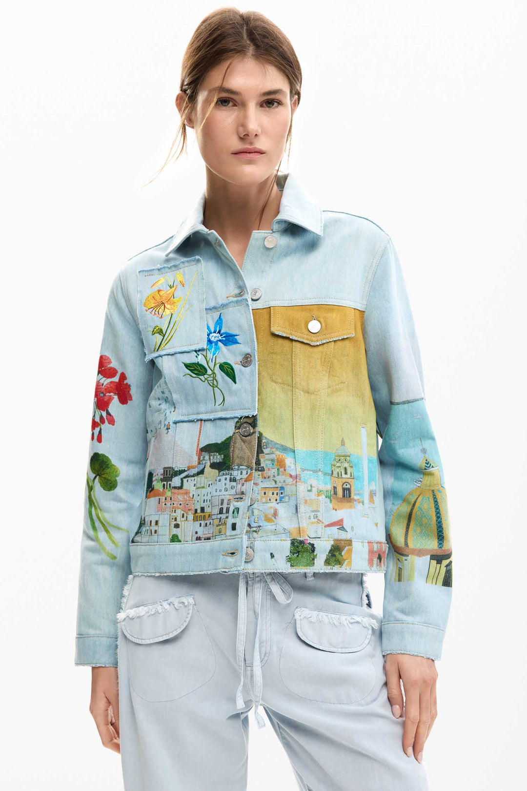 Indi Denim Jacket in Medium Wash