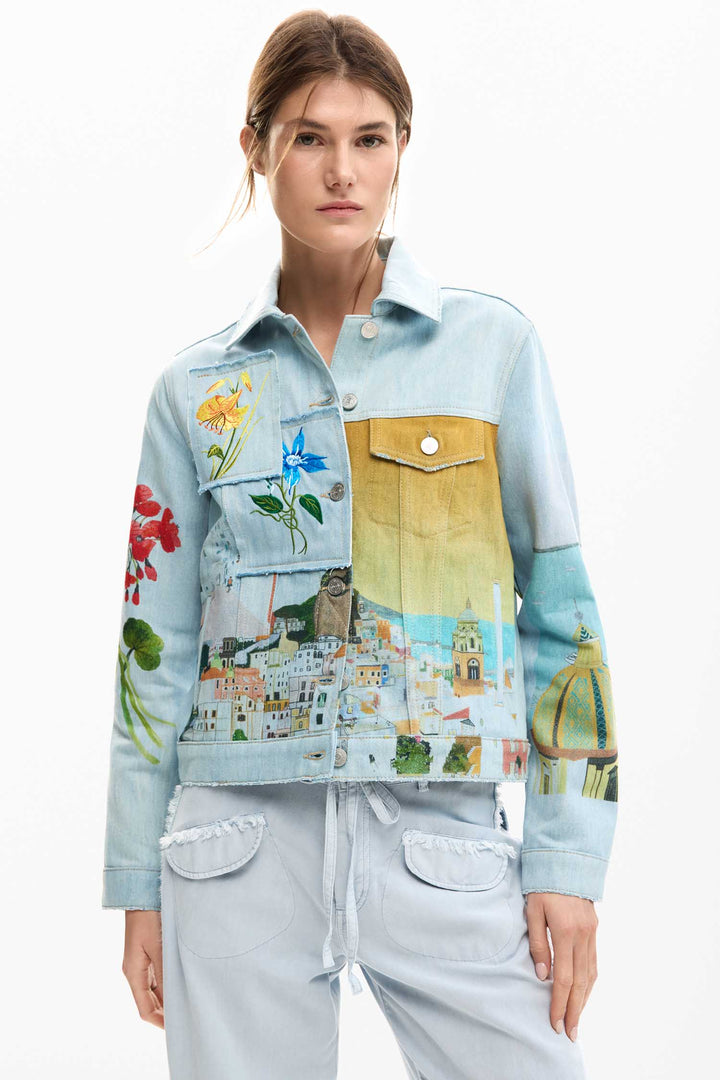 Indi Denim Jacket in Medium Wash