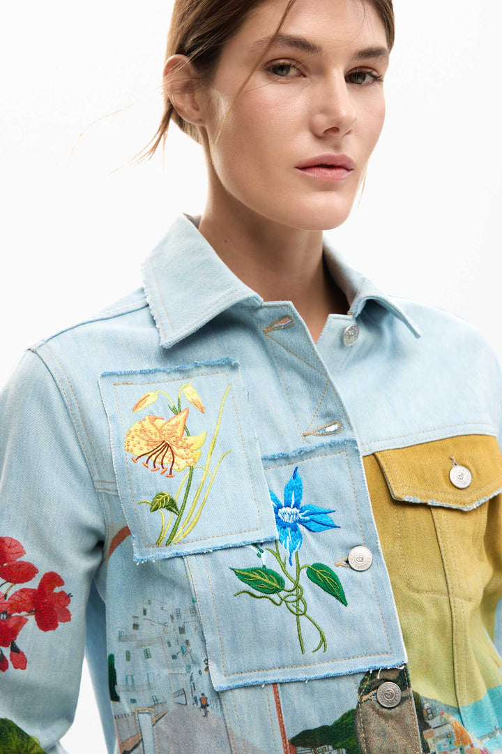Indi Denim Jacket in Medium Wash