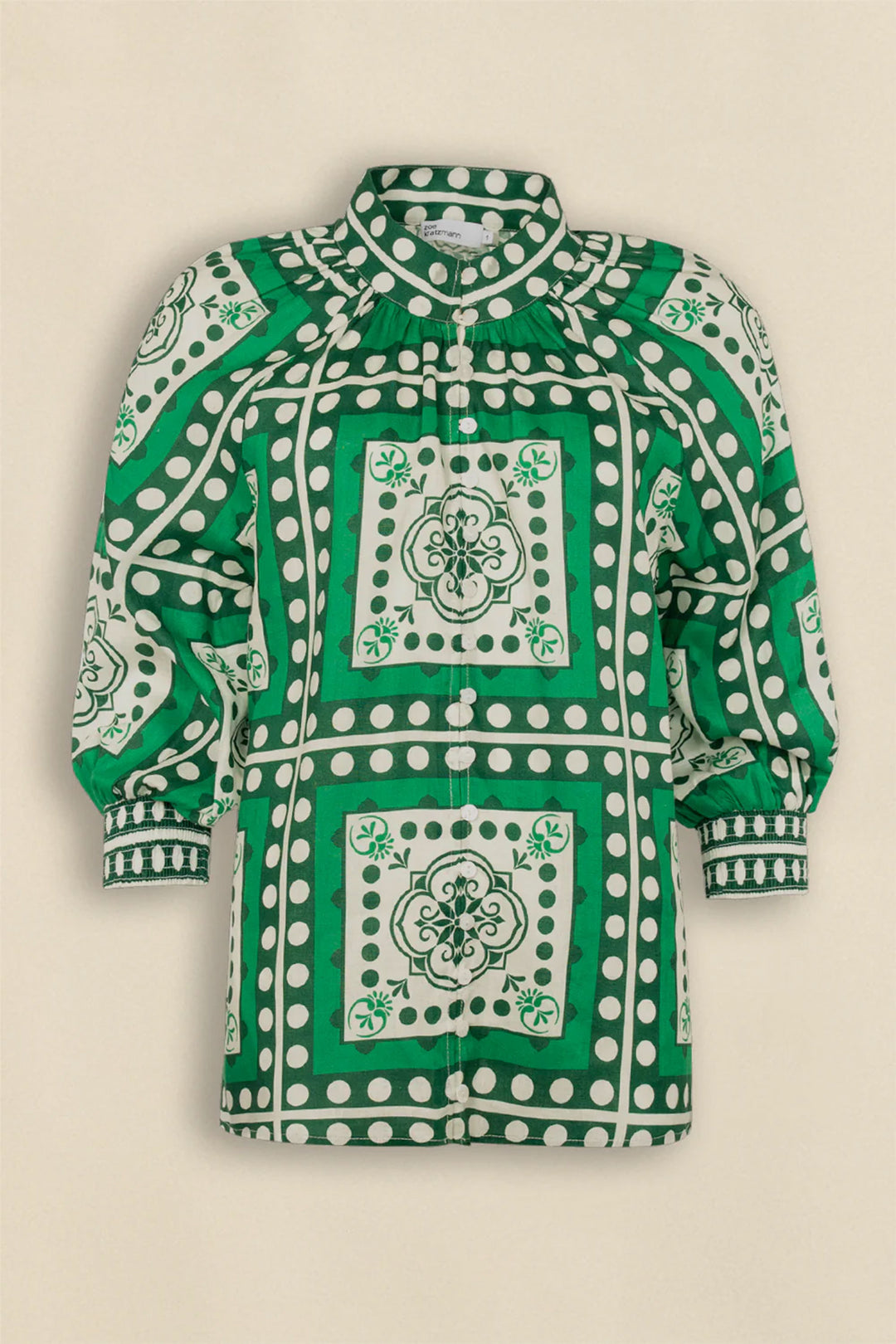 Inspire Top in Parrot Scarf